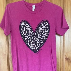 Pink heart T-Shirt